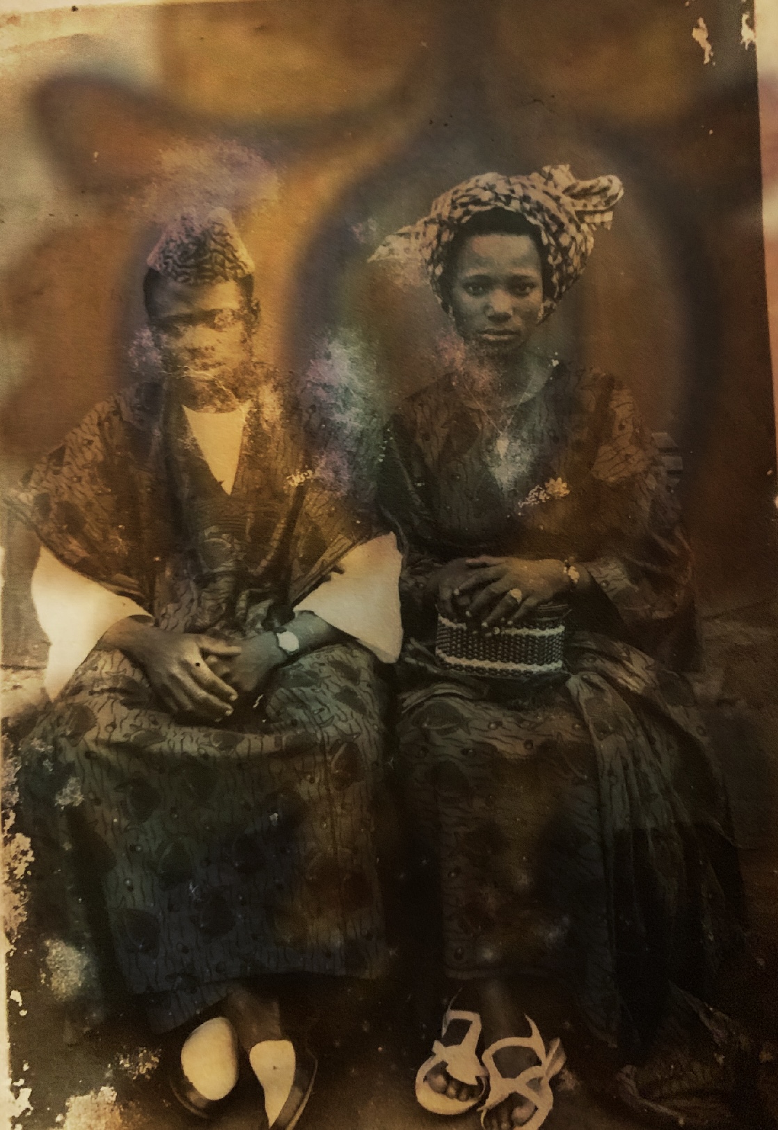 A picture of the parents